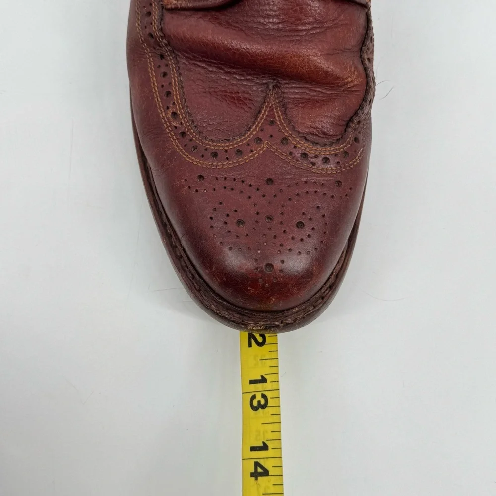 Florsheim by Duckie Brown Wingtip Leather Boots Brown Size‎ 9.5